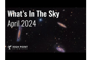 What's in the Sky this Month | April 2024
