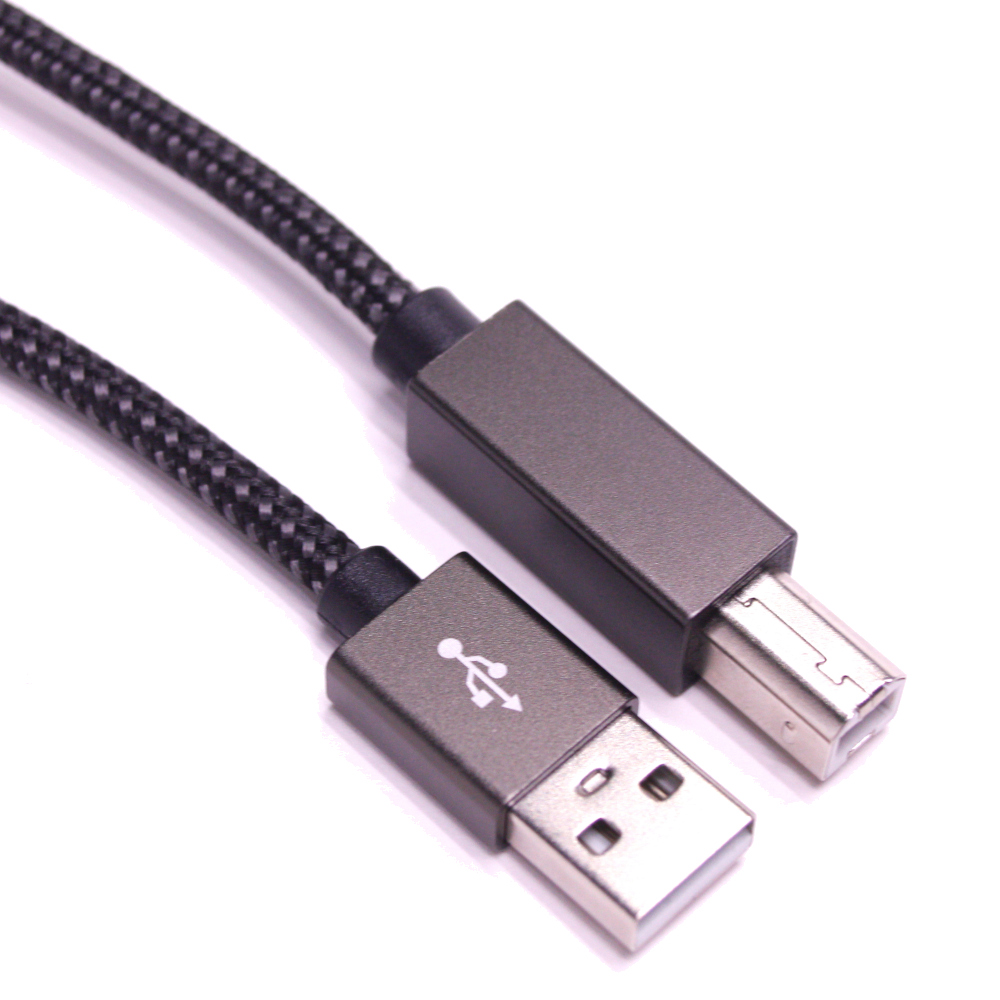 ZWO USB 2.0 Type A Male to Type B Male Cable (Angled) - 0.5m Long