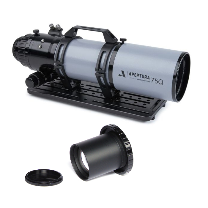 Apertura 75Q Refractor with 0.75x Reducer