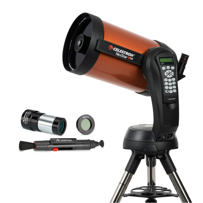 Celestron NexStar 8SE Essential Telescope Bundle