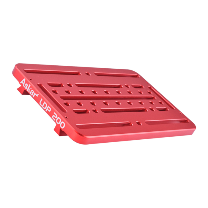 Askar Universal Losmandy-Style 200mm Dovetail Plate - Red