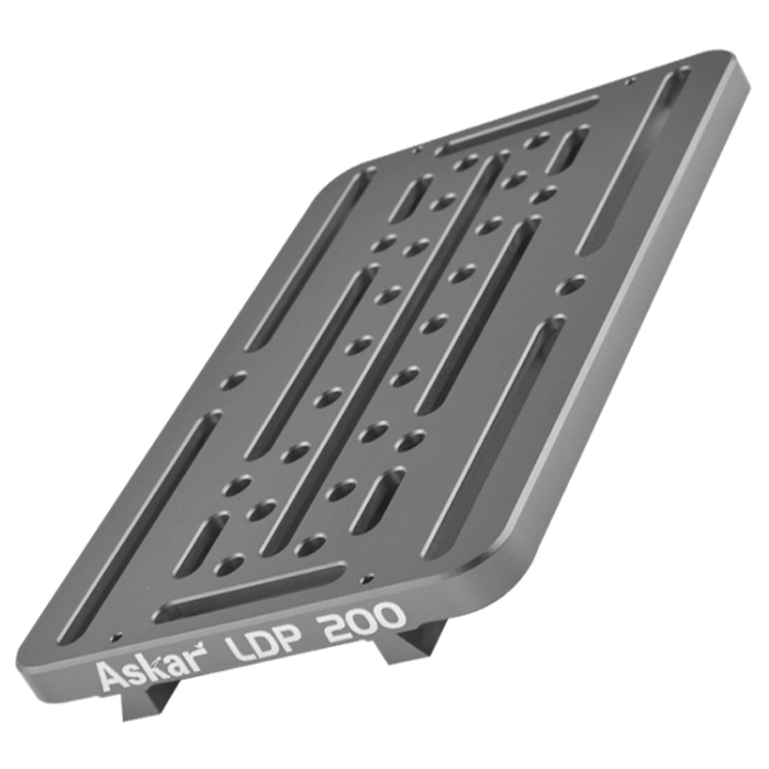 Askar Universal Losmandy-Style 200mm Dovetail Plate - Gray