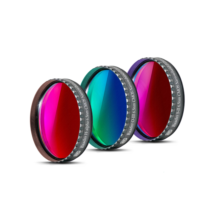 Baader 6.5nm Narrowband 2 CMOS Optimized Filter Set - Ha OIII SII