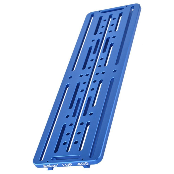 Askar Universal Losmandy-Style 400mm Dovetail Plate - Blue