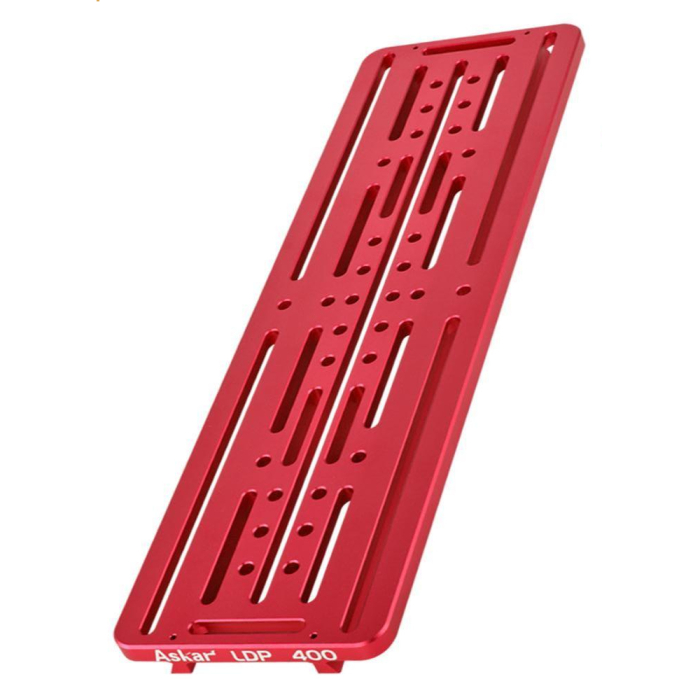 Askar Universal Losmandy-Style 400mm Dovetail Plate - red