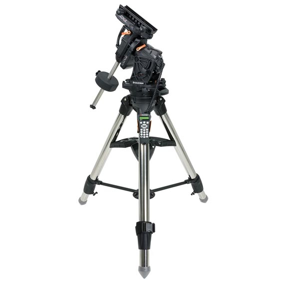 Celestron CGX-L Computerized Equatorial Mount and Tripod Celestron CGX-L Mount - Left