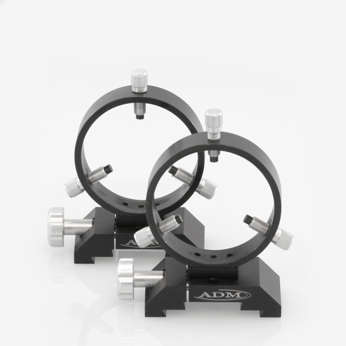ADM Dual Series 90 mm Adjustable Guidescope Ring Set ADM Dual DV Series 90 mm Adjustable Guidescope Rings