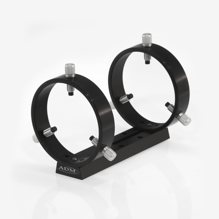 ADM Accessories V Series Universal Dovetail Bar with 100 mm Rings ADM V Style Universal Dovetail Bar w100 mm Ring Set