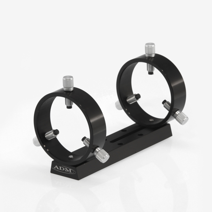 ADM Accessories V Series Universal Dovetail Bar with 75 mm Rings ADM V Series Universal Dovetail Bar with 75 mm Guidescope Rings