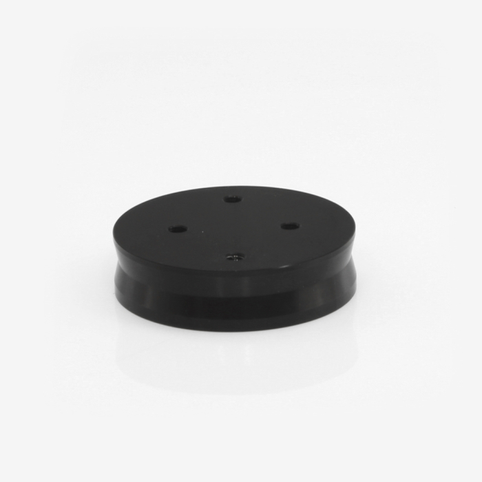 ADM Accessories New Profile Hockey Puck Adapter for Orion Atlas  Sky-Watcher EQ6 Mounts ADM Saddle Plate EQ6 Hockey Puck Adapter - New Profile