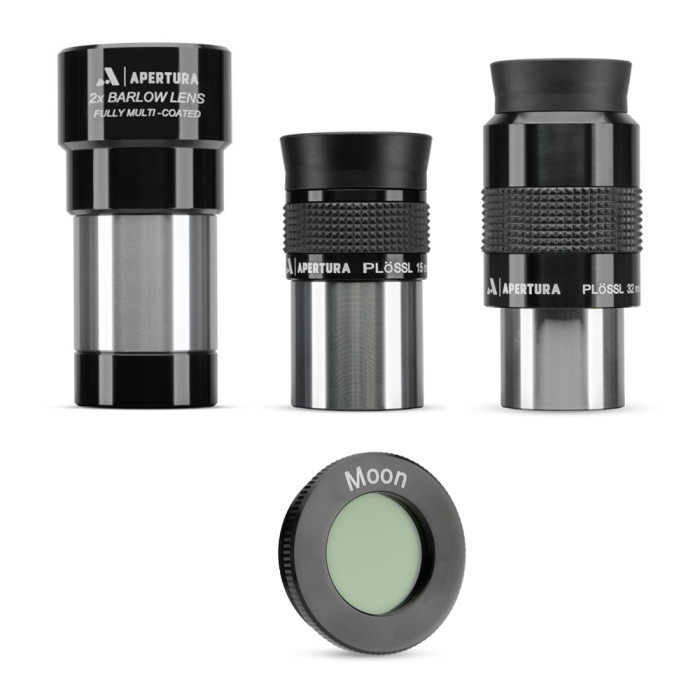 Apertura Deluxe Plossl 52deg 1.2534 Eyepiece Kit