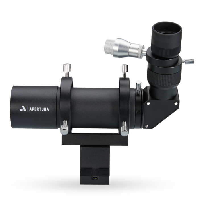 Apertura 50mm Right Angle Finder Scope Package in Black