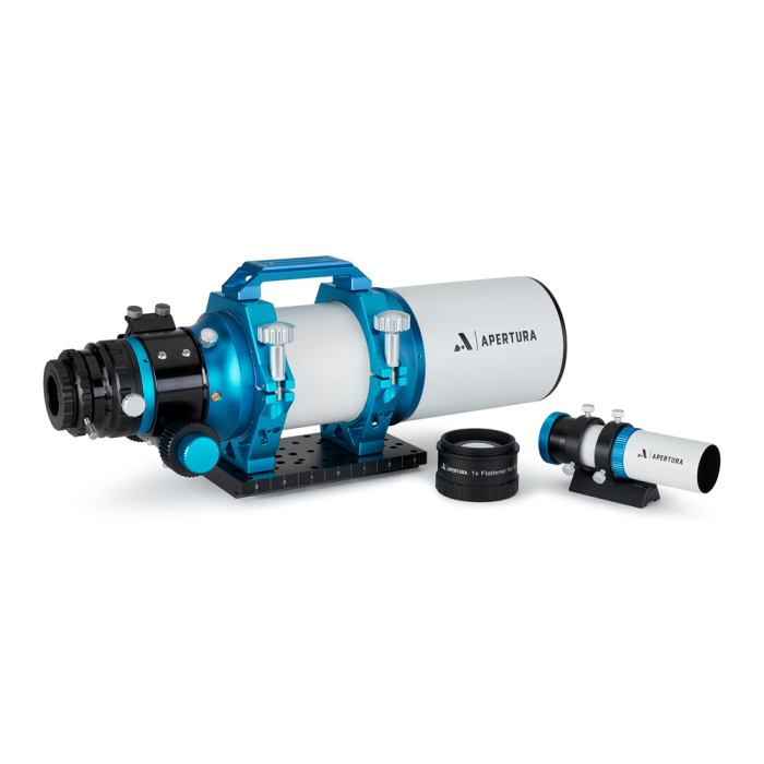 Apertura 90 mm Triplet Refractor with Field Flattener Hard Case and Guidescope