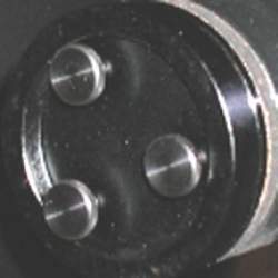 Bobs Knobs Celestron 6 SCT Collimation Knobs Secondary - Black Oxide