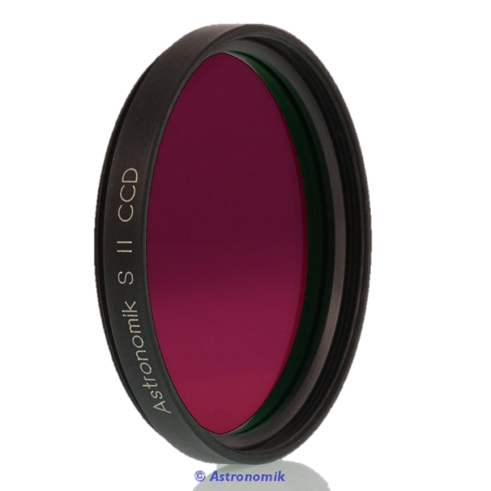 Astronomik SII 6 nm CCD Filter - 2 Astronomik 2 Round Mounted SII 6 nm CCD Filter