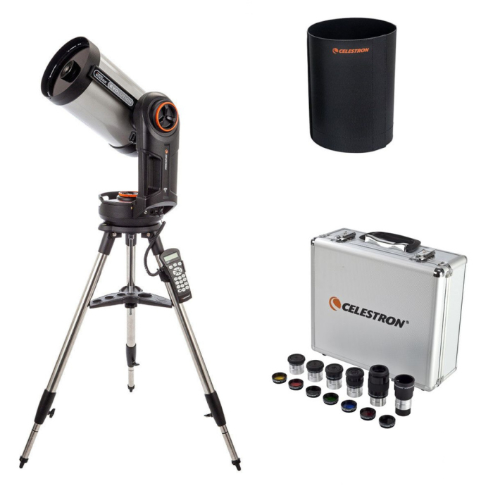 Celestron NexStar Evolution 8 Telescope Bundle Celestron NexStar Evolution 8 with included dew shield and Celestron eyepiece and filter kit