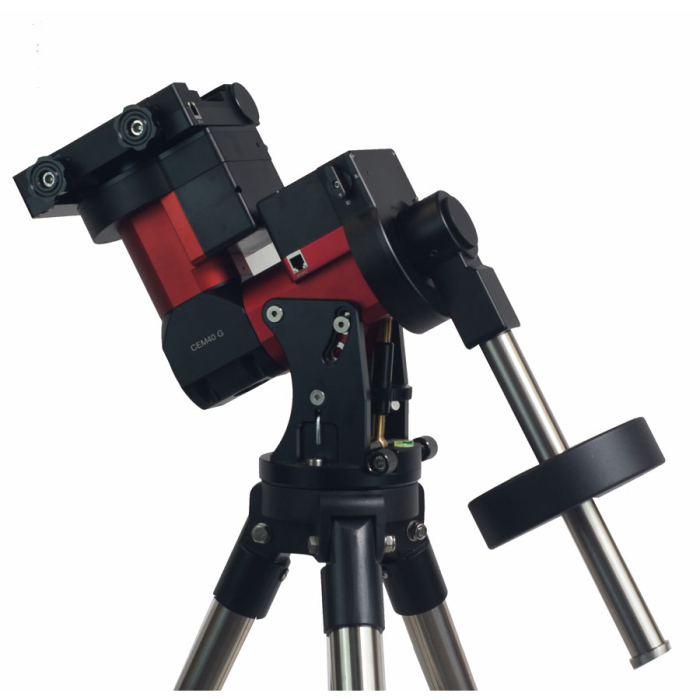 iOptron CEM40G Center Balance EQl Mount with iGuider Hard Case and 1.75 LiteRoc Tripod