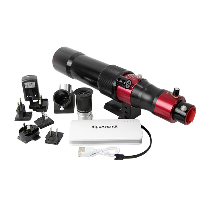 DayStar Scout 60 mm DS Dedicated Solar Telescope Bundle DayStar Scout 60 H-Alpha Solar Telescope Bundle