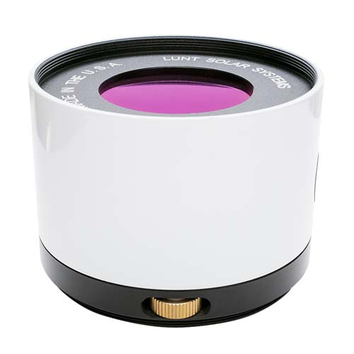 Lunt 50 mm 0.35A Double Stack for LS60MT and LS60THa Lunt LS50FHa 50 mm H-Alpha Solar Filter Vertical