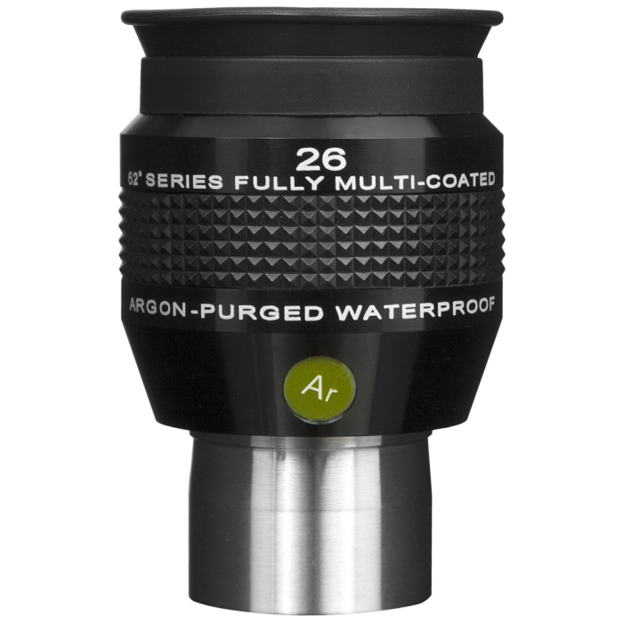 Explore Scientific 62deg Argon-Purged Waterproof 26 mm 1.2534 Eyepiece Explore Scientific 26 mm 62 Series 1.25 Waterproof Eyepiece