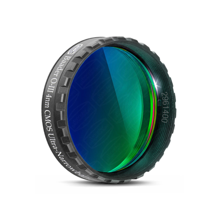 Baader OIII 1.25 Ultra-Narrowband CMOS Optimized 4nm Filter OIII 1.25 Ultra-Narrowband Filter 