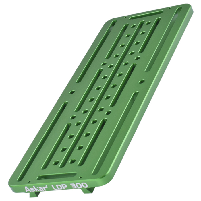 Askar Universal Losmandy-Style 300mm Dovetail Plate - Green