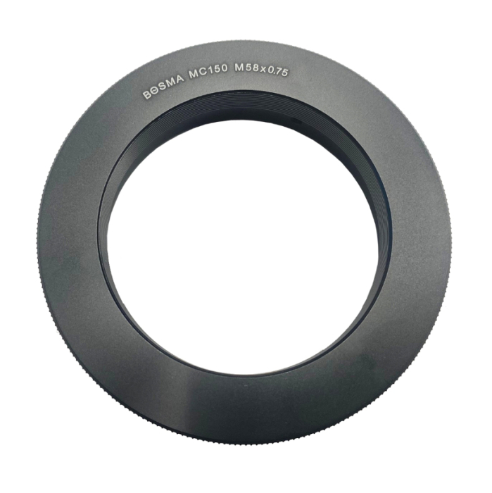 iOptron iAFS2 Scope Adapter for MAK150 - M58x0.75
