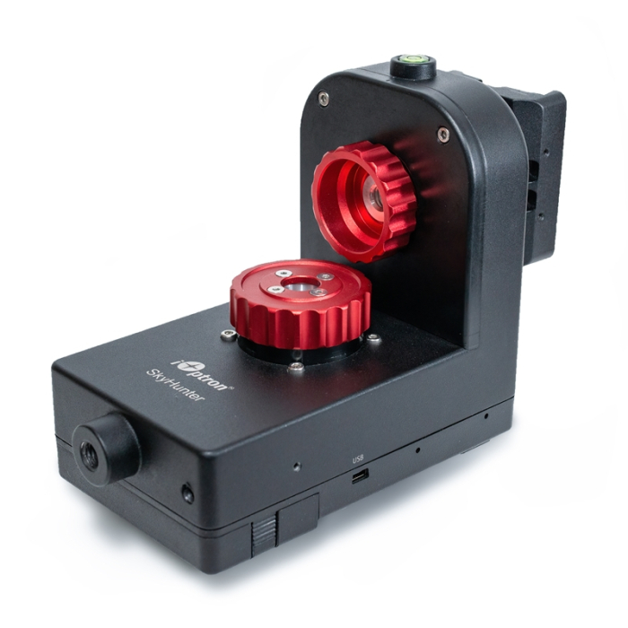 iOptron SkyHunter Portable AZEQ GoTo System iOptron SkyHunter AZ Mount close up view