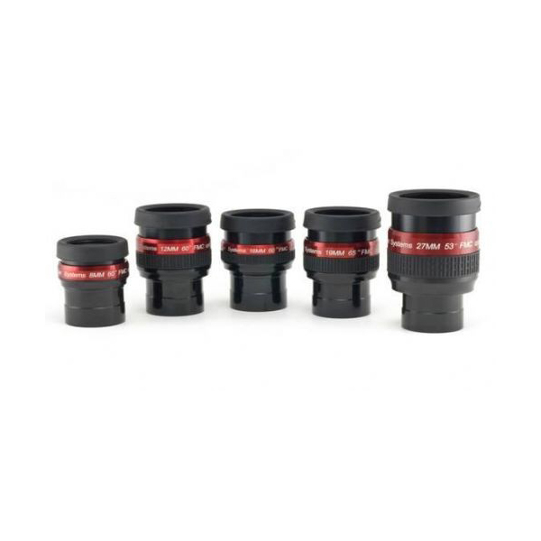 Lunt Solar Set of Five Flat Field Eyepieces