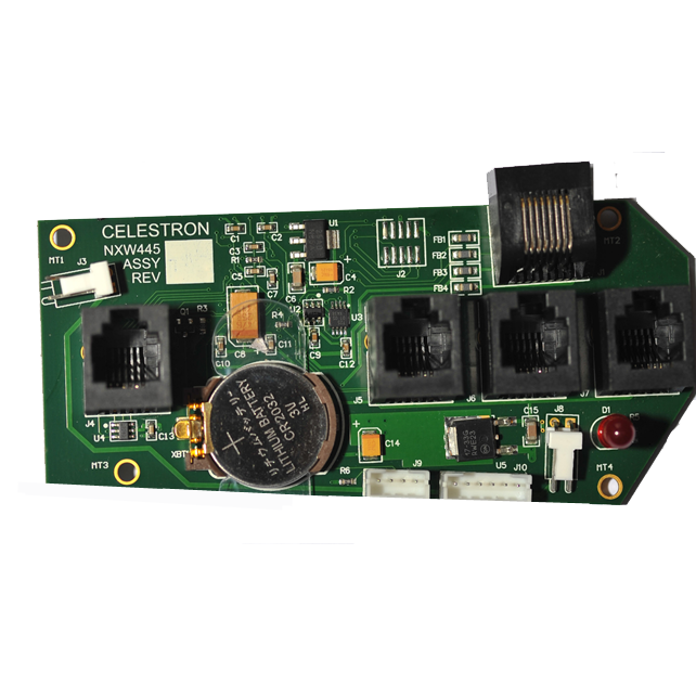 Celestron 8-Pin Motor Board for Advanced VX Mount - Spare Part Celestron Advanced VX Mount Motor Board