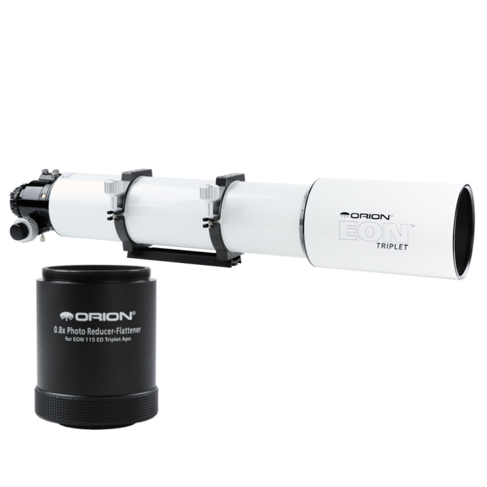 Orion EON 115mm ED Triplet Refractor Bundle Orion EON 115 mm Triplet refractor with reducer