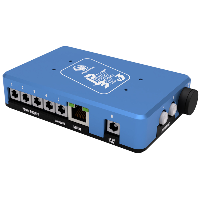 Pegasus Astro Pocket Powerbox Advance Gen3 Pegasus Astro Pocket Powerbox Advance Gen3 quarter side profile