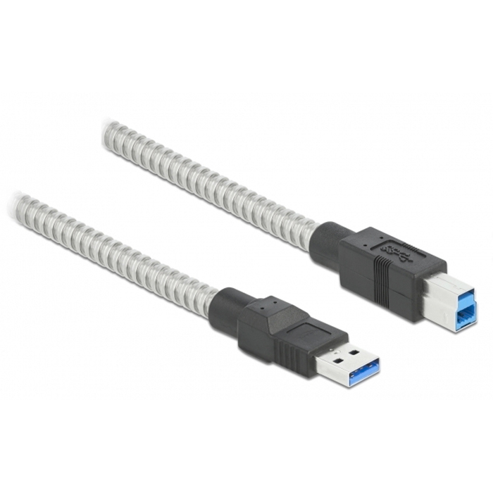 Pegasus Astro 0.5 m USB 3.0 Cable Type-A Male to Type-B Male with Metal Jacket Pegasus Astro 0.5 m USB 3.2 Type-A to USB 3.2 Type-B Metal Cable