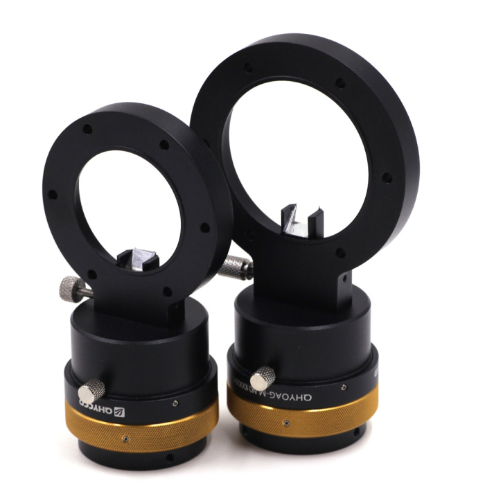 QHY OAG Off-Axis Guider - Large Large Version of QHY OAG OAG-S in front