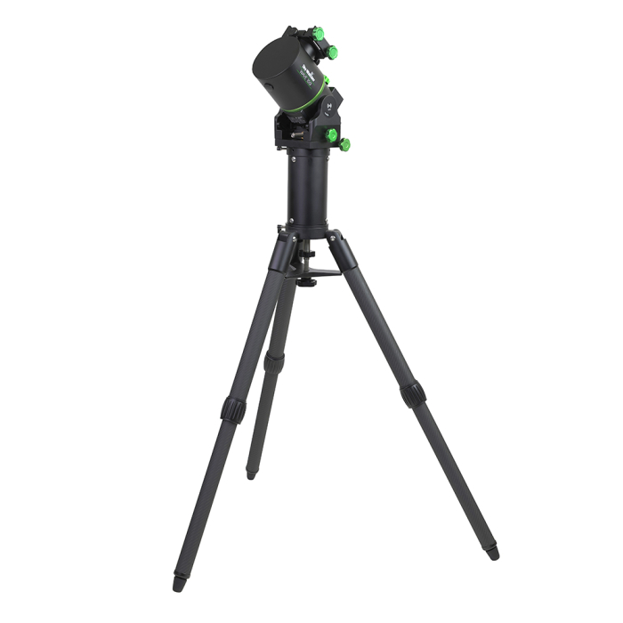 Sky-Watcher Wave 150i with Carbon Fiber Tripod and Extension Bundle Sky-Watcher Wave 150i with carbon fiber tripod and pier extension side profile left
