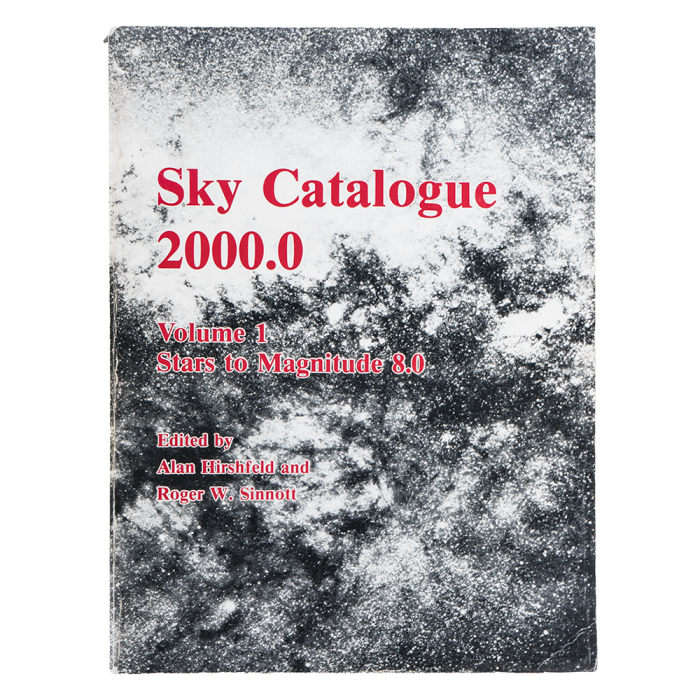 Sky Catalogue 2000.0 Volume 1 - Used Sky Catalogue 2000.0 Volume 1 - front cover