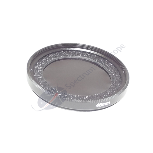 Spectrum 46 mm Threaded Optical Solar Film Filter Spectrum Telescope Thread-On Solar Film Filter for 46 mm Camera Lens
