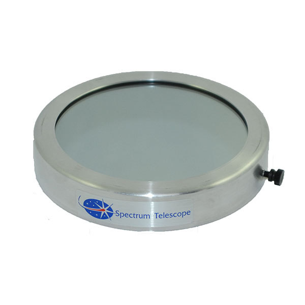 Spectrum Full Aperture Glass Solar Filter for 124 mm - 130 mm OD Telescopes Spectrum 133 mm ID Full Aperture Glass Solar Filter for 124 mm - 130 mm OD Telescopes