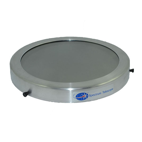 Spectrum Full Aperture Glass Solar Filter for 232 mm - 238 mm OD Telescopes Spectrum Full Aperture Glass Solar Filter for 232 mm - 238 mm Outside Diameter Telescopes