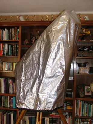 TeleGizmos Cover For Meade LXD 5575 SN 8 Telescopes on EQ Mount