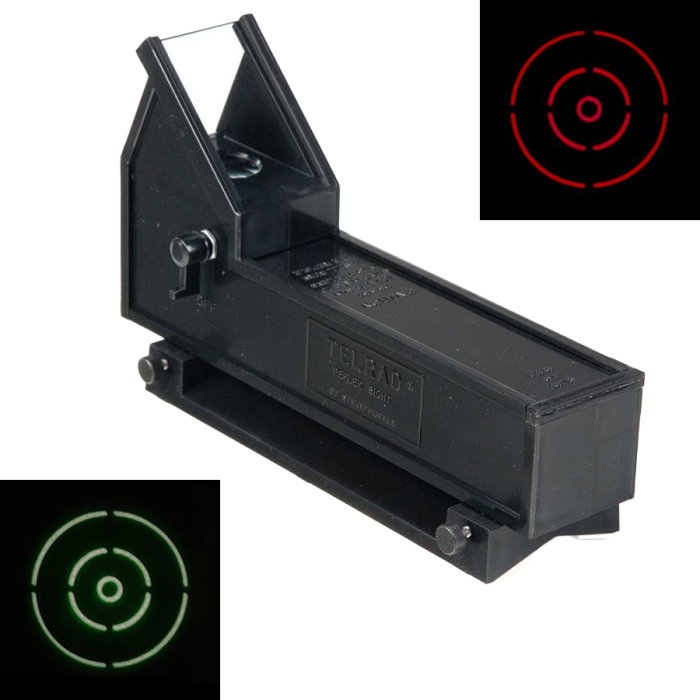 Telrad Reflex Sight Finder with Selectable Red and Green Illumination Telrad Reflex Sight Finder with Selectable Red and Green Illumination