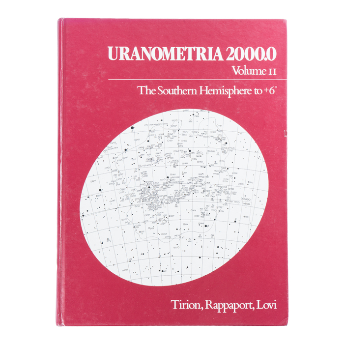 Uranometria 2000.0 Volume 2 The Southern Hemisphere - Used Uranometria 2000.0 Volume 2 The Southern Hemisphere