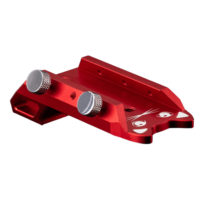 William Optics Cat Series Saddle Handle Bar - Red William Optics Cat Series Saddle Handle Bar - Red