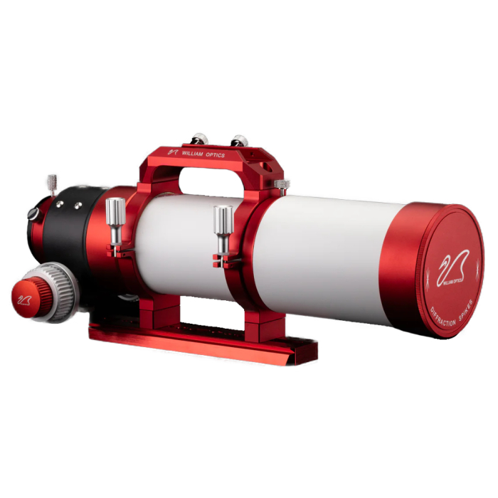 William Optics GT71 f5.9 FPL-53 Triplet APO Refractor wFlat6AIII Field Flattener  32 mm UniGuide - Red