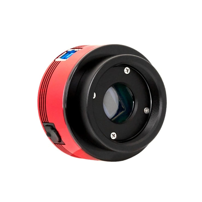 ZWO ASI482MC USB 3.0 Color CMOS Astronomy Camera - Refurbished ZWO ASI482MC USB 3.0 Color CMOS Astronomy Camera quarter side profile