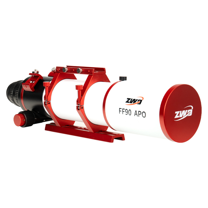 ZWO 90 mm APO Refractor Telescope ZWO FF90 Refractor Sideways Right Facing