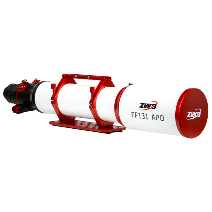 ZWO 131 mm APO Refractor Telescope ZWO FF131 Refractor Sideways Right Facing