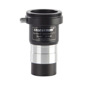 Celestron Universal T Adapter &amp; 2X Barlow Lens Assembly