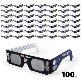 Celestron EclipSmart Solar Eclipse Glasses - 100 Pack