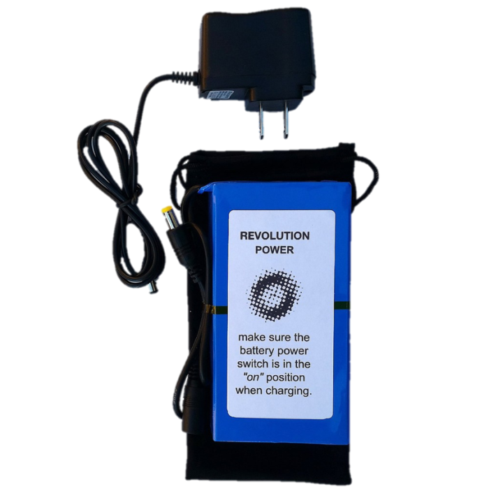Revolution 9800mAH Battery Pack with AC Charger